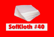 BRILLIANIZE SOFKLOTH POLYESTER POLISHING CLOTHS (10 PACK- 400 COUNT)  Plastic Sheet