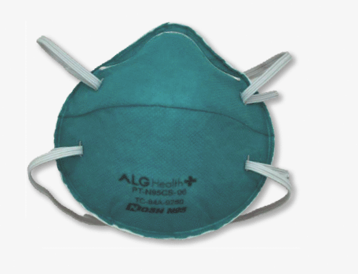 Mascarilla - Respirador N95 - Industrial - Verde azulado - Cs-06