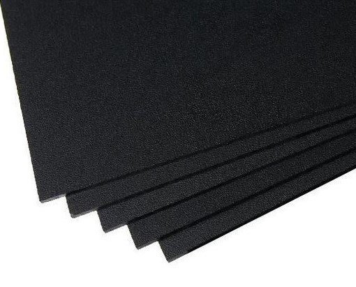 Sibe-r Plastic Supply SM KYDEX V Black Plastic Sheet 1/8 Thick 24 X 48  Vacum Forming 